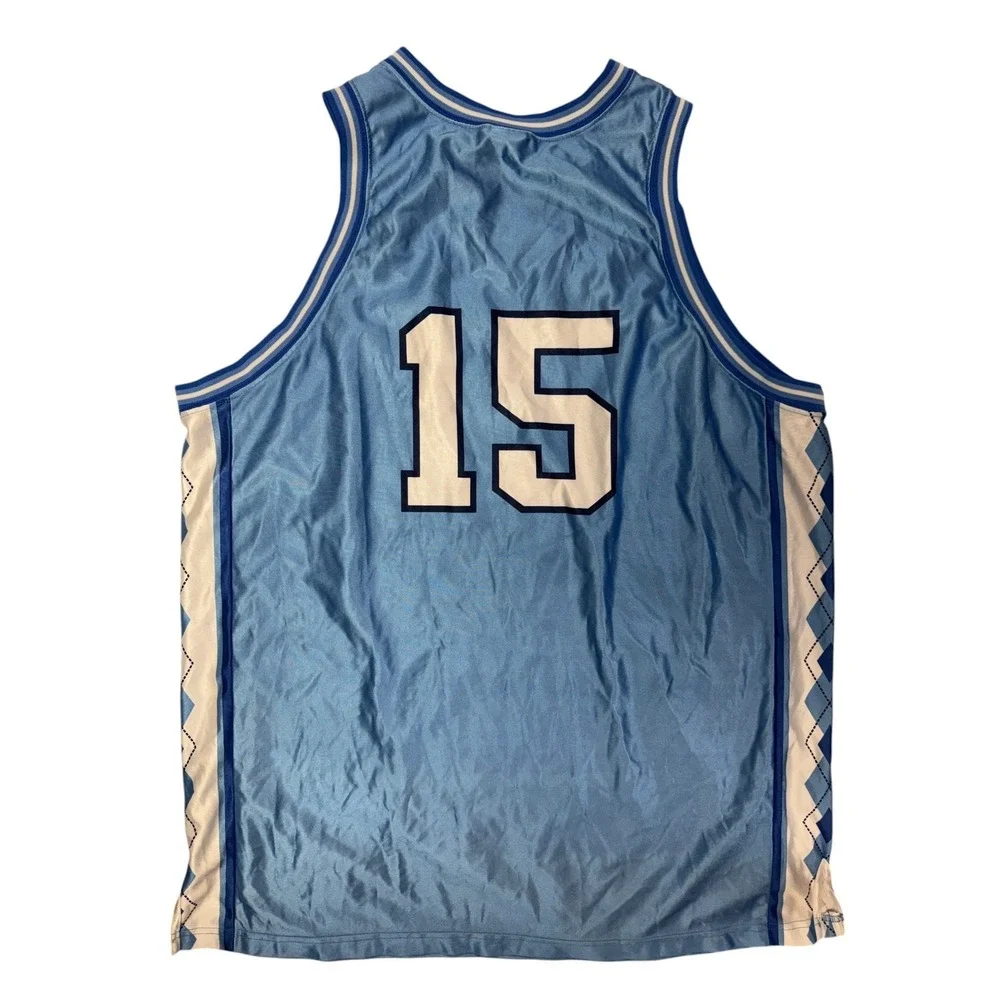 Vintage Nike North Carolina Tar Heels Basketball Jersey Men's XL 15 Vince Carter